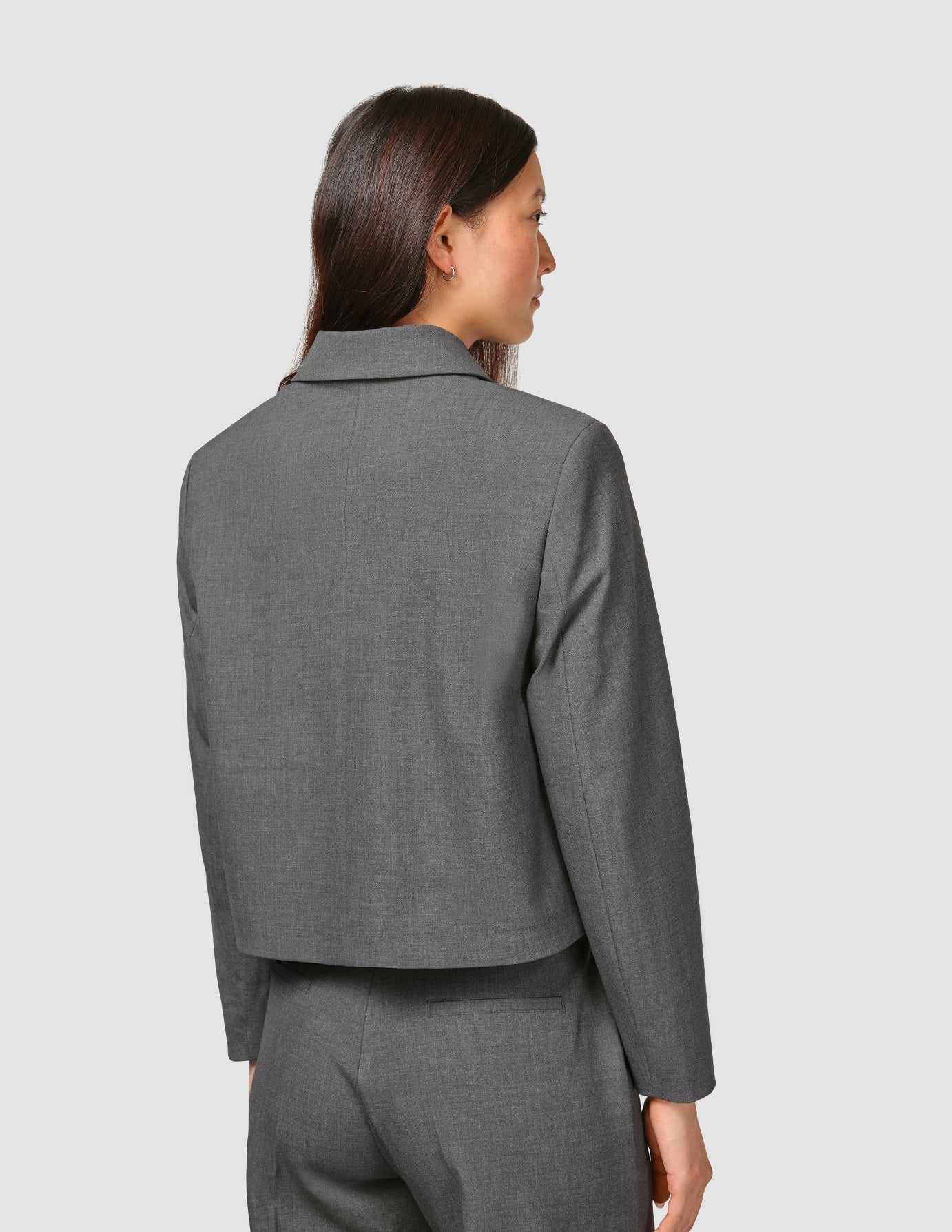 Essential Set Short Zip Jacket & Wide Pants